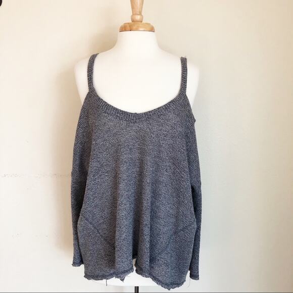 Anthropologie Deletta Millipa Cold Shoulder Top M - Picture 2 of 9